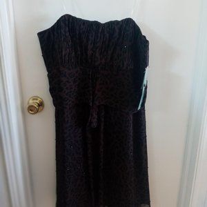 Nicole  Size 18 Cocktail dress, cheetah print